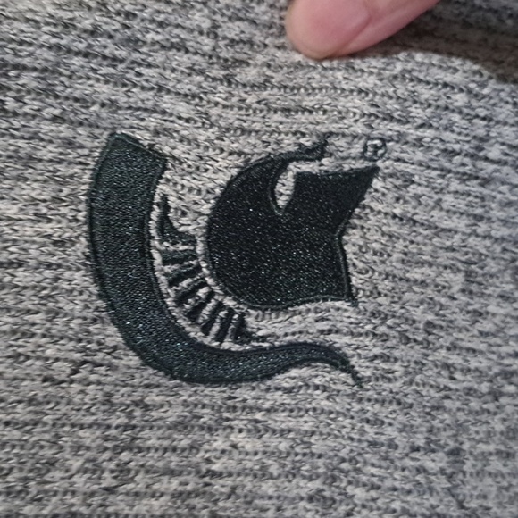 Euc Michigan state half zip sweater - Picture 3 of 6